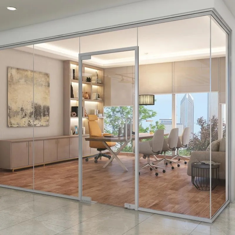 Internal Glass Partitions