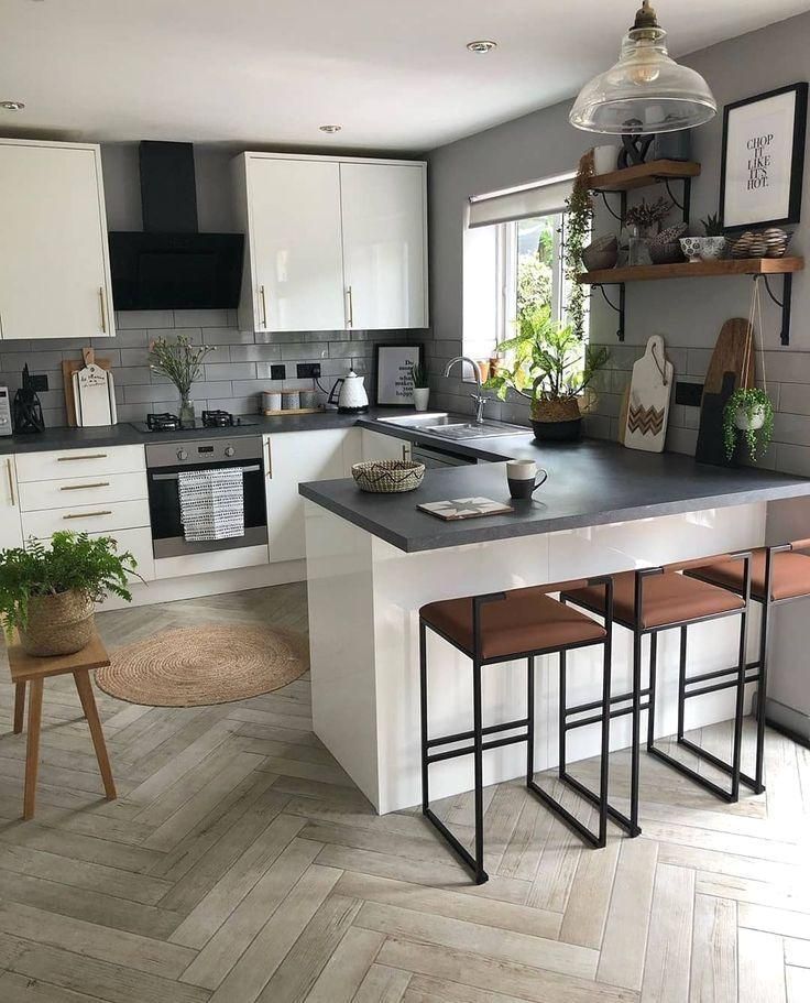 Modular kitchen detail visual