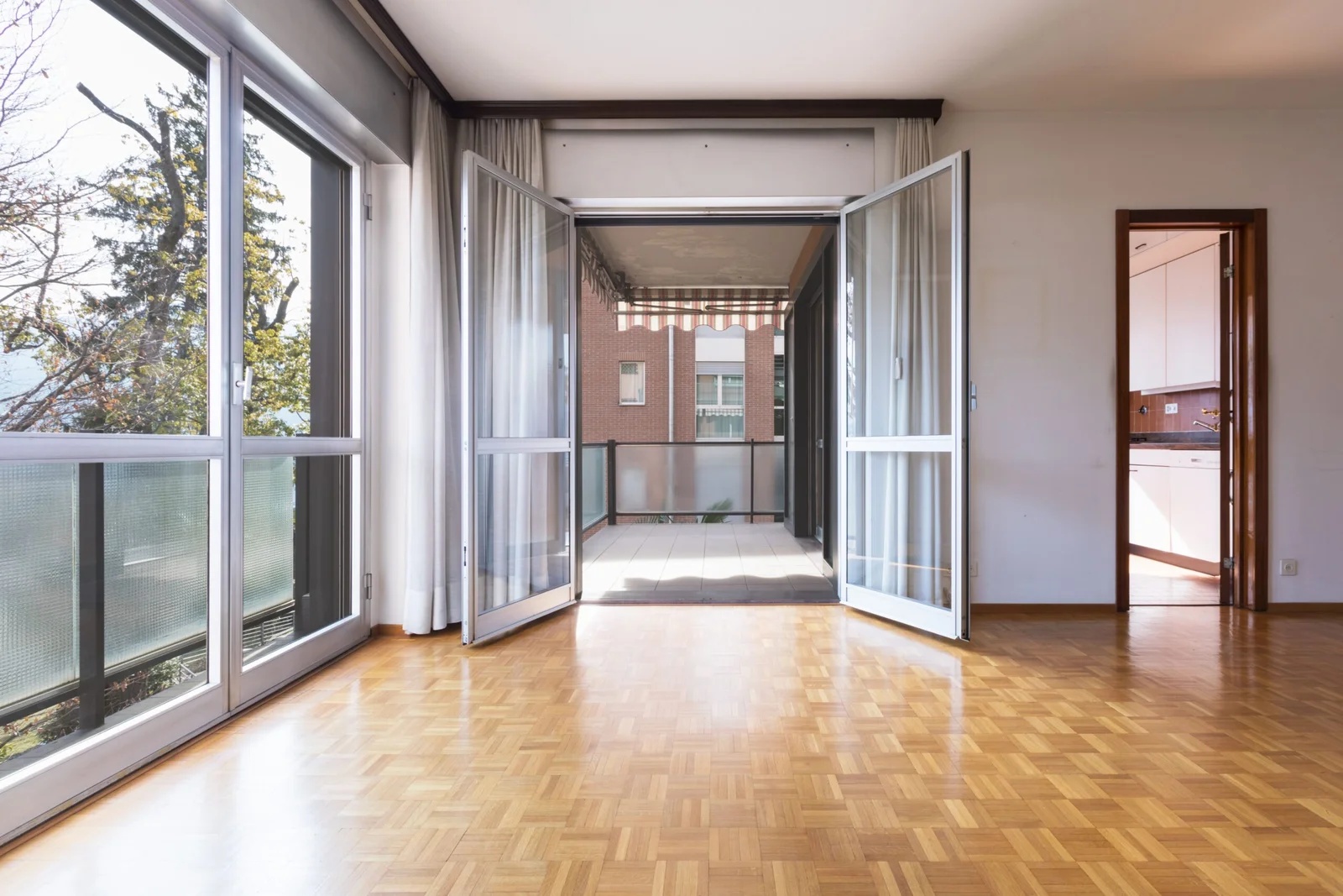 Modern interior finish visual