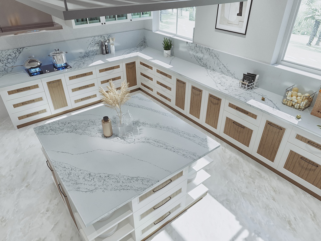 Quartz countertop