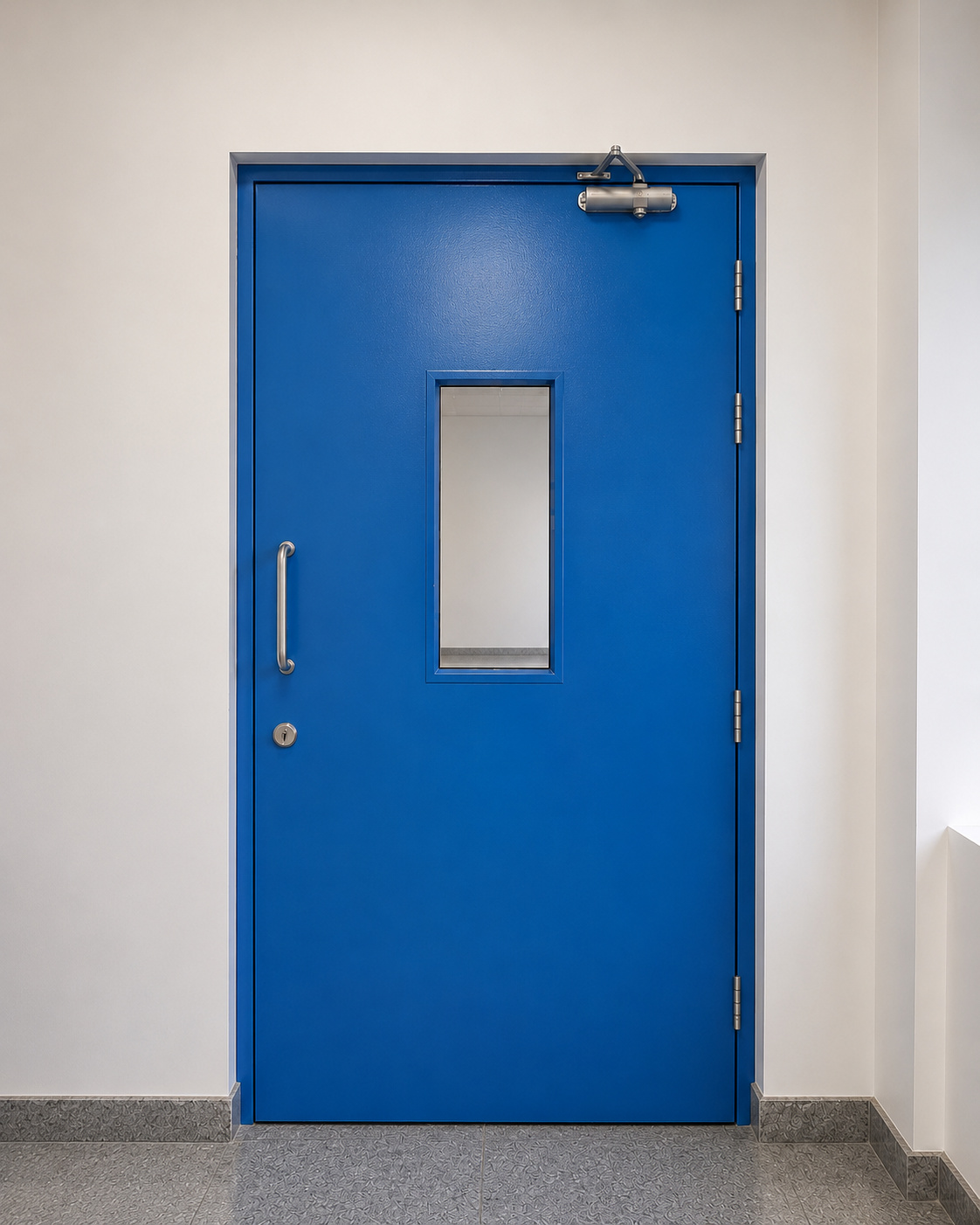 Designer steel door